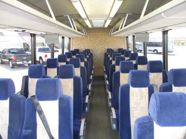 View from Front of 2013 ABC M1235 Shuttle Bus