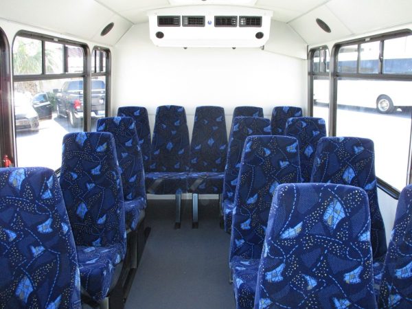 View from Front of 2018 GOSHEN PACER II SHUTTLE BUS