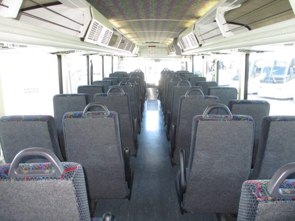 View from Back of 2004 MCI D4000 ADA Highway Coach