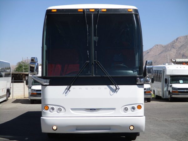 Front View of 2008 Prevost H3-45 Highway Coach