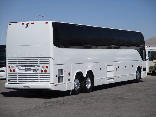 Right Rear of 2008 Prevost H3-45 Highway Coach