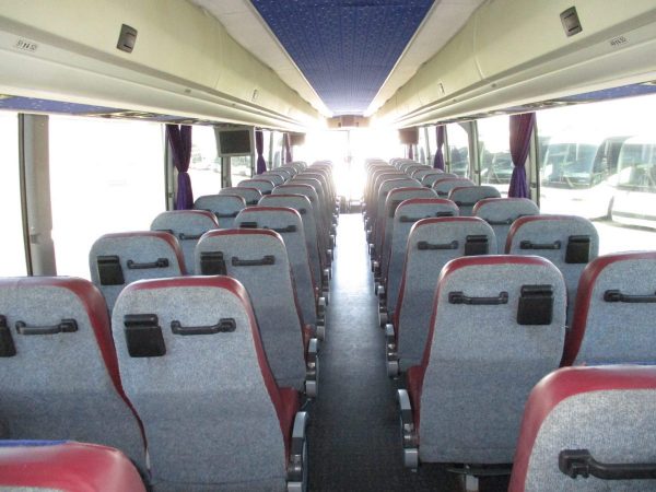 View from Back of 2008 Prevost H3-45 Highway Coach