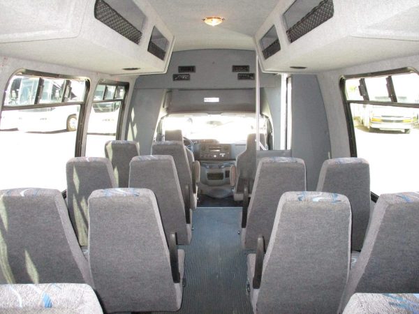 Interior Shot of 2010 Ameritrans 285 Shuttle Bus