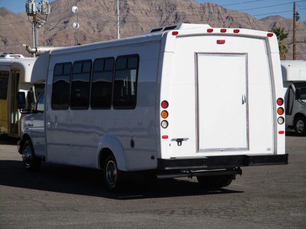 Exterior Shot of 2012 Elkhar Coach ECII Shuttle Bus