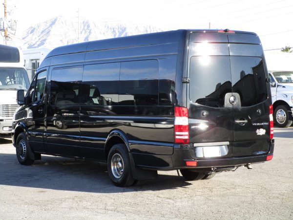 2015 Mercedes Benz Sprinter Limo Bus Drivers Side Rear
