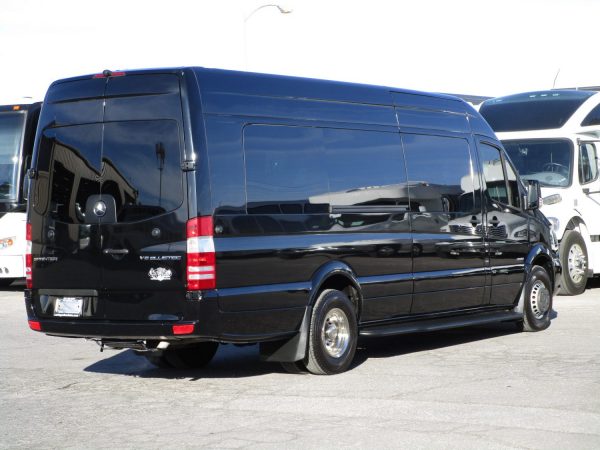 2015 Mercedes Benz Sprinter Limo Bus Passenger Side Rear