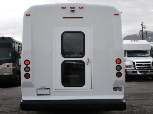 2013 ElDorado Aero Elite Lift Equipped Shuttle Bus Rear