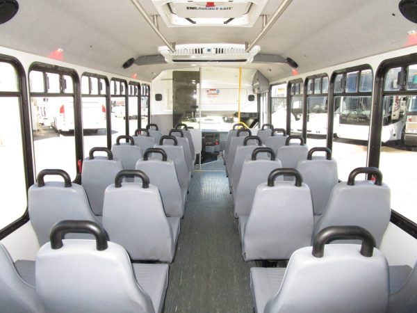 2013 ElDorado Aero Elite Lift Equipped Shuttle Bus Rear Aisle