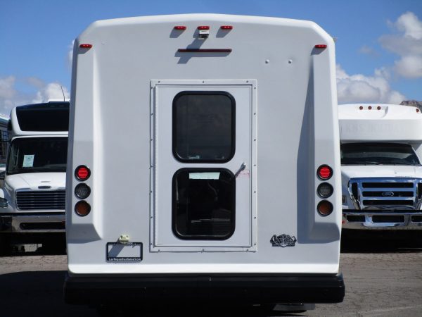 2013 ElDorado Aero Elite Lift Equipped Shuttle Bus Rear