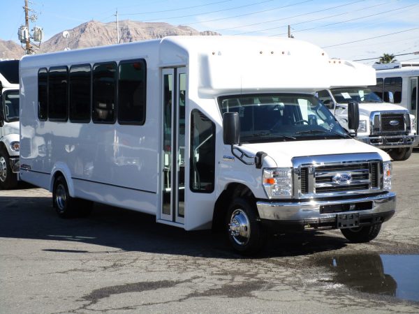 2019 ElDorado Advantage Shuttle Bus Passenger Front