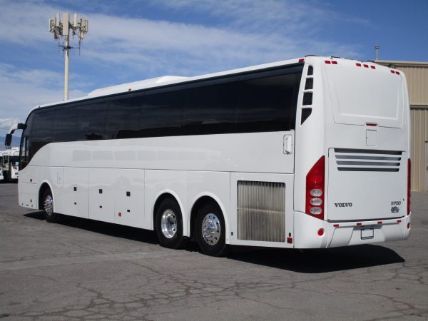 2014 Volvo 9700 Luxury Highway Coach Rear Side