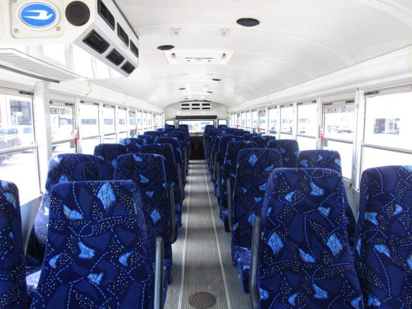 2009 Blue Bird All American Passenger Bus Aisle