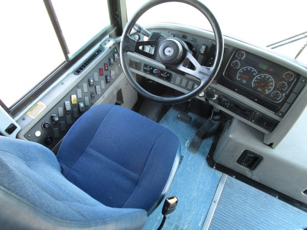 Drivers Seat of 2007 Thomas Saf-T-Liner HDX School Bus