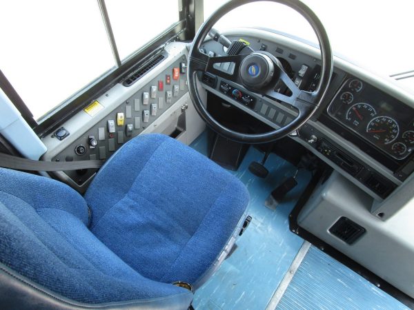Drivers Seat View of 2008 Thomas Saf-T-Liner HDX School Bus
