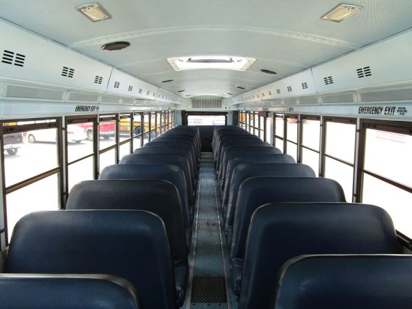 Front Aisle View of 2008 Thomas Saf-T-Liner HDX School Bus