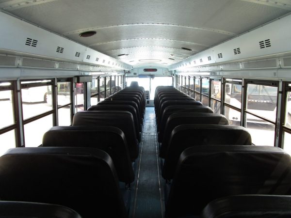 Rear Aisle View of 2008 Thomas Saf-T-Liner HDX School Bus