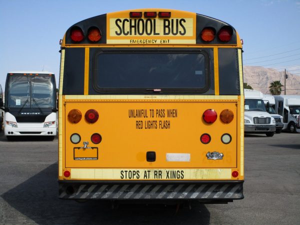 Rear View of 2007 Thomas Saf-T-Liner HDX School Bus