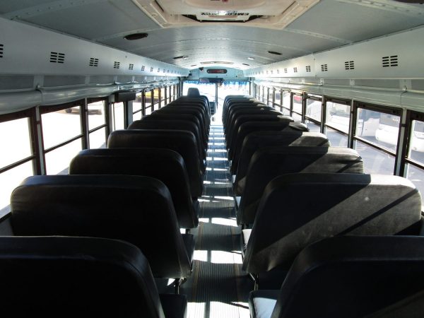 Rear Aisle View of 2007 Thomas Saf-T-Liner HDX School Bus