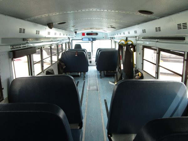 Rear Aisle View of 2007 Thomas Saf-T-Liner HDX School Bus