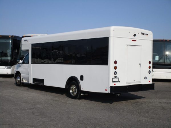 Driver Rear of the 2020 Link Shuttle Bus