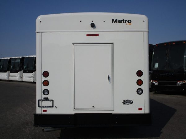 Rear View of the 2020 Link Shuttle Bus