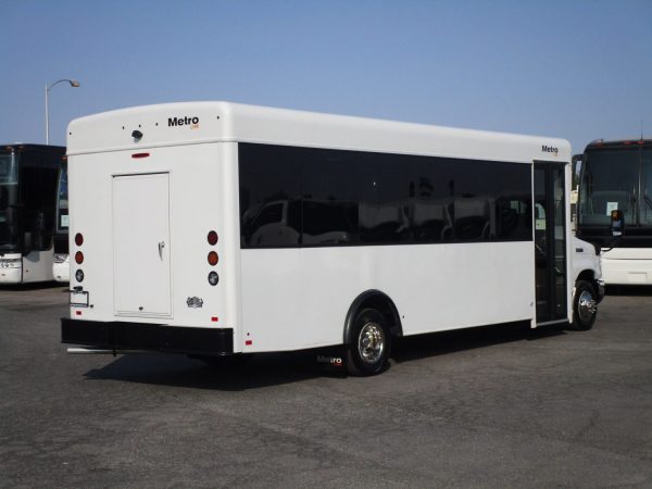 Passenger Rear View of the 2020 Link Shuttle Bus