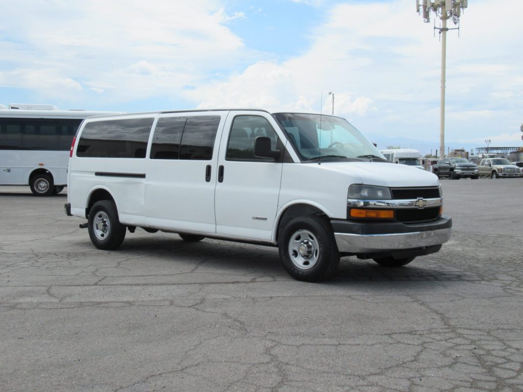 2004 Chevrolet Express 3500 LS Extended Van S96287 Las Vegas Bus Sales