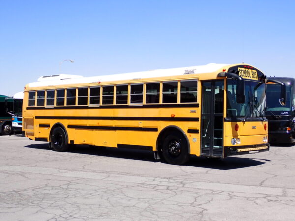 long yellow school bus