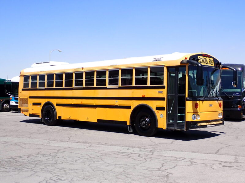 long yellow school bus