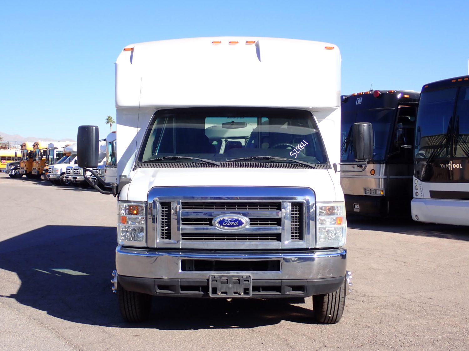 2016 Goshen Lift Equipped Shuttle Bus S29821 - Image 2