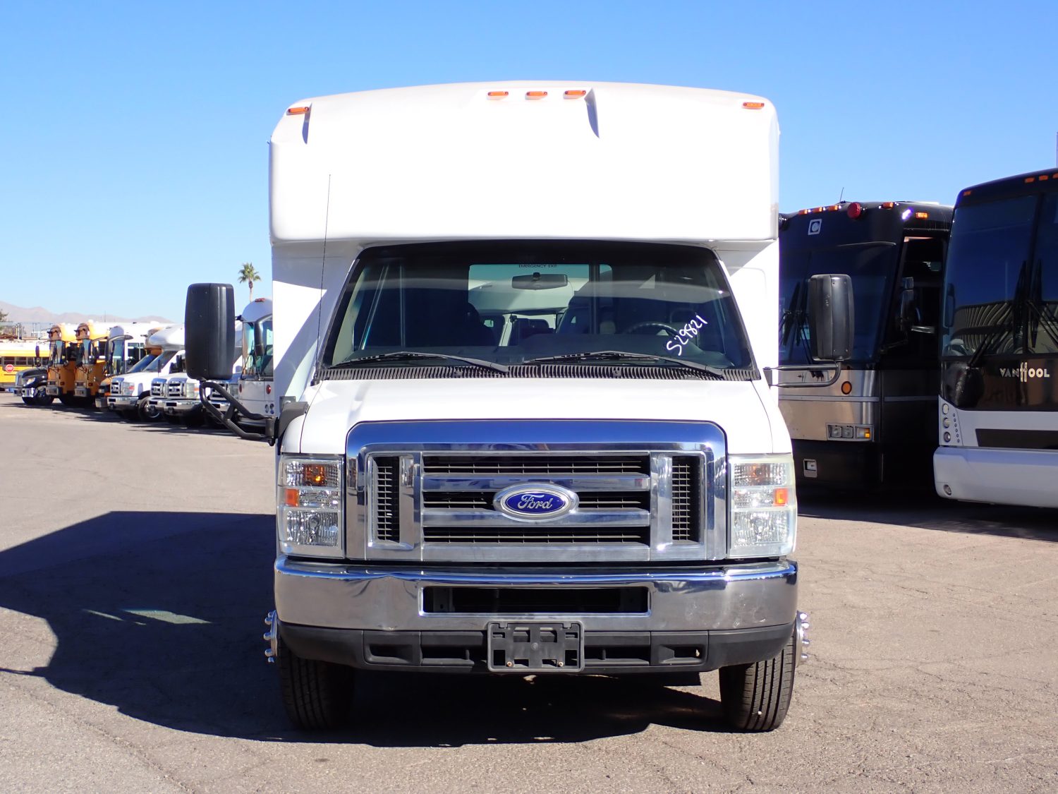 2016 Goshen Lift Equipped Shuttle Bus S29821 - Image 2