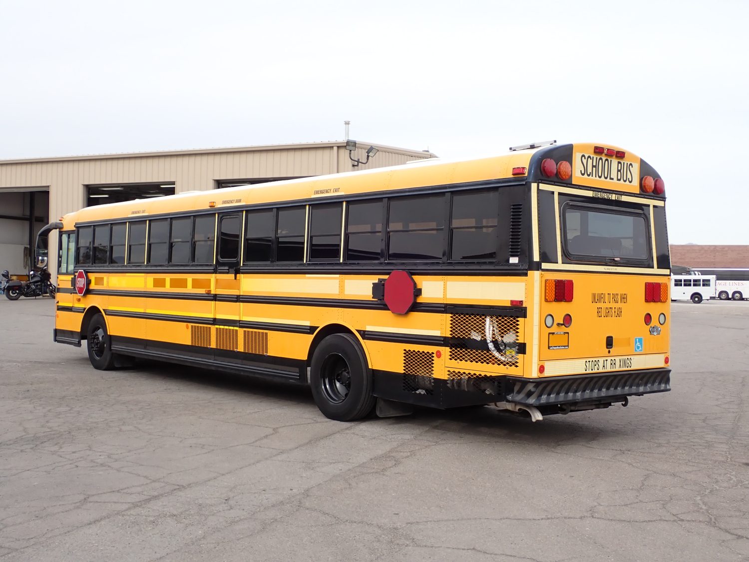 2011 Thomas Saf-T-Liner HDX Lift Equipped ADA School Bus B34990 - Image 5