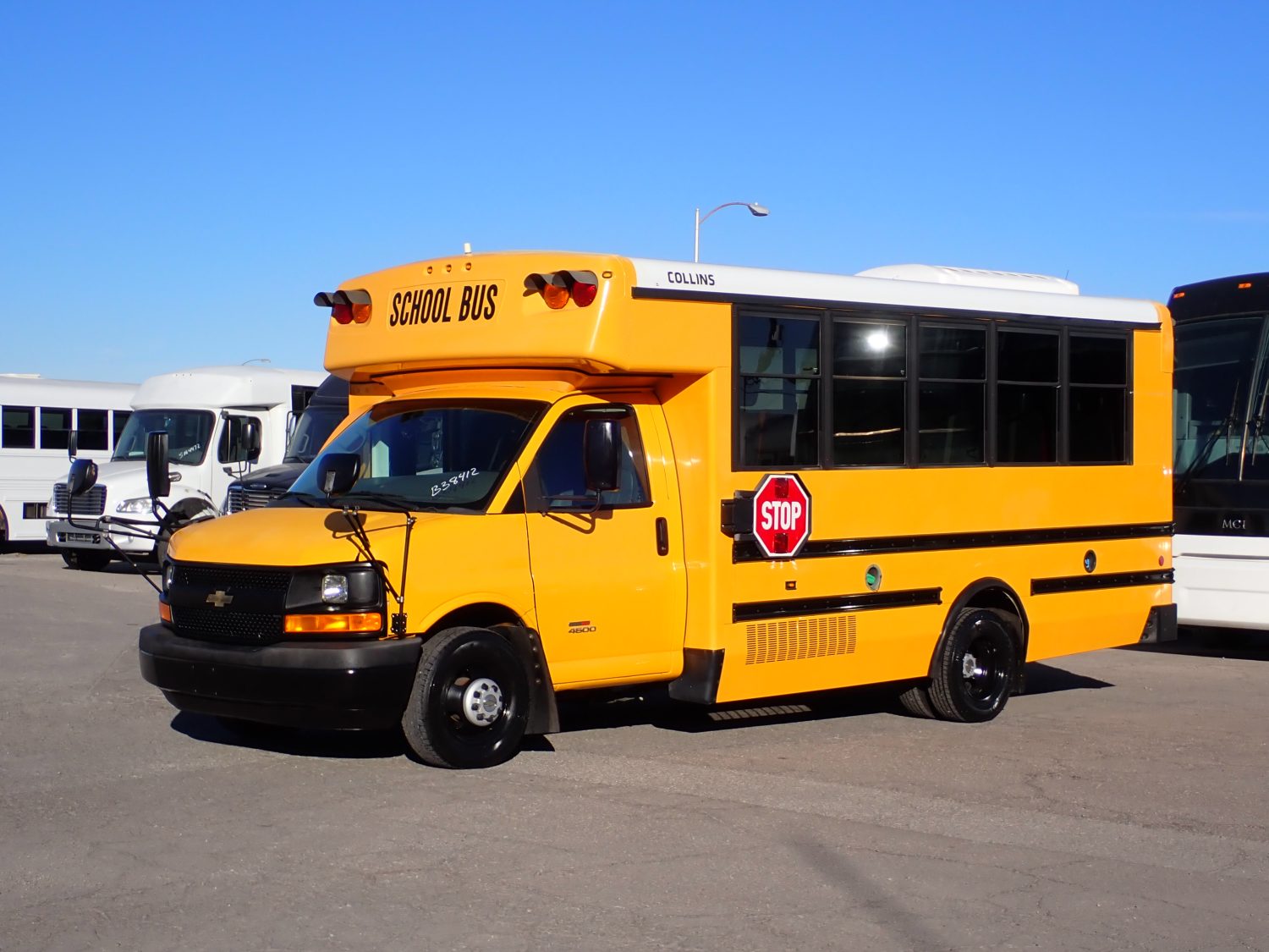 2013 Collins School Bus B38412 - Image 3