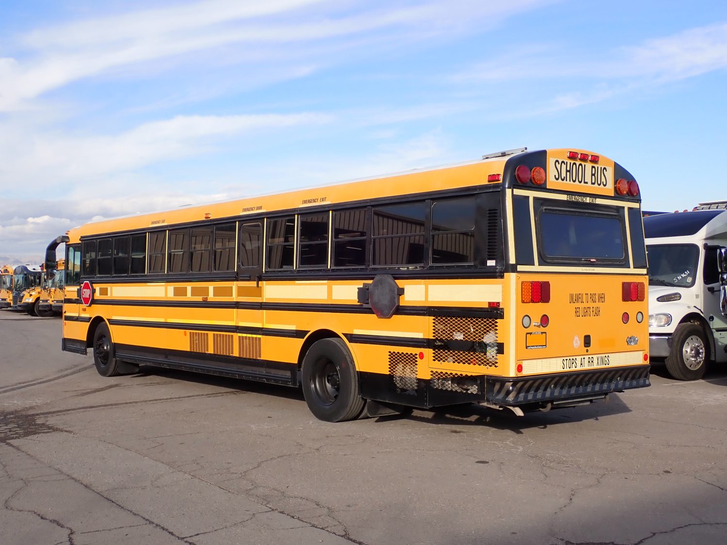 2011 Thomas Saf-T-Liner HDX School Bus B34958 - Image 5