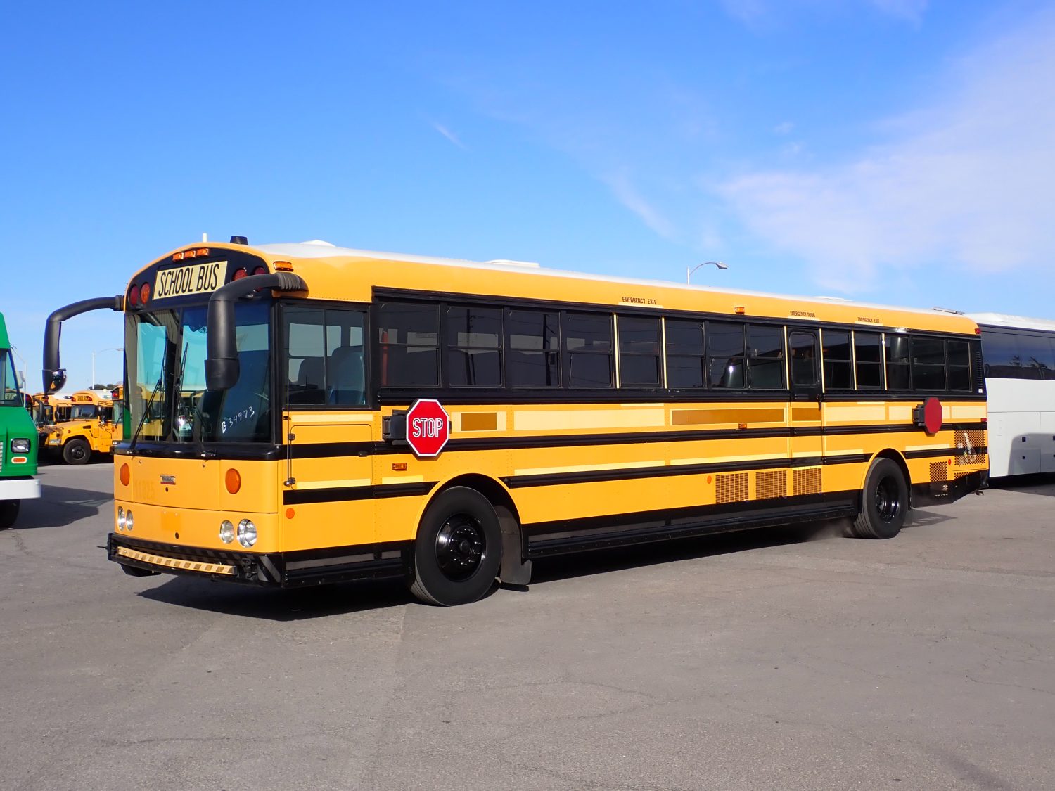 2011 Thomas Saf-T-Liner HDX School Bus B34973 - Image 3