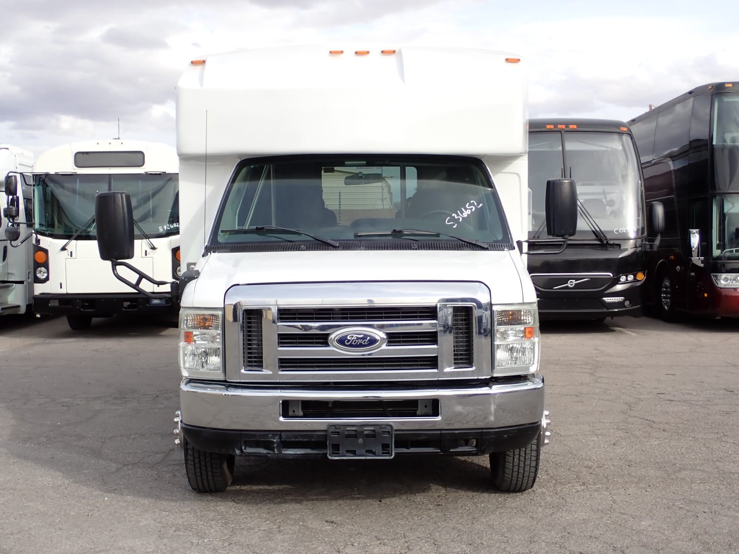 2015 Goshen Lift Equipped Shuttle Bus S36652 - Image 2