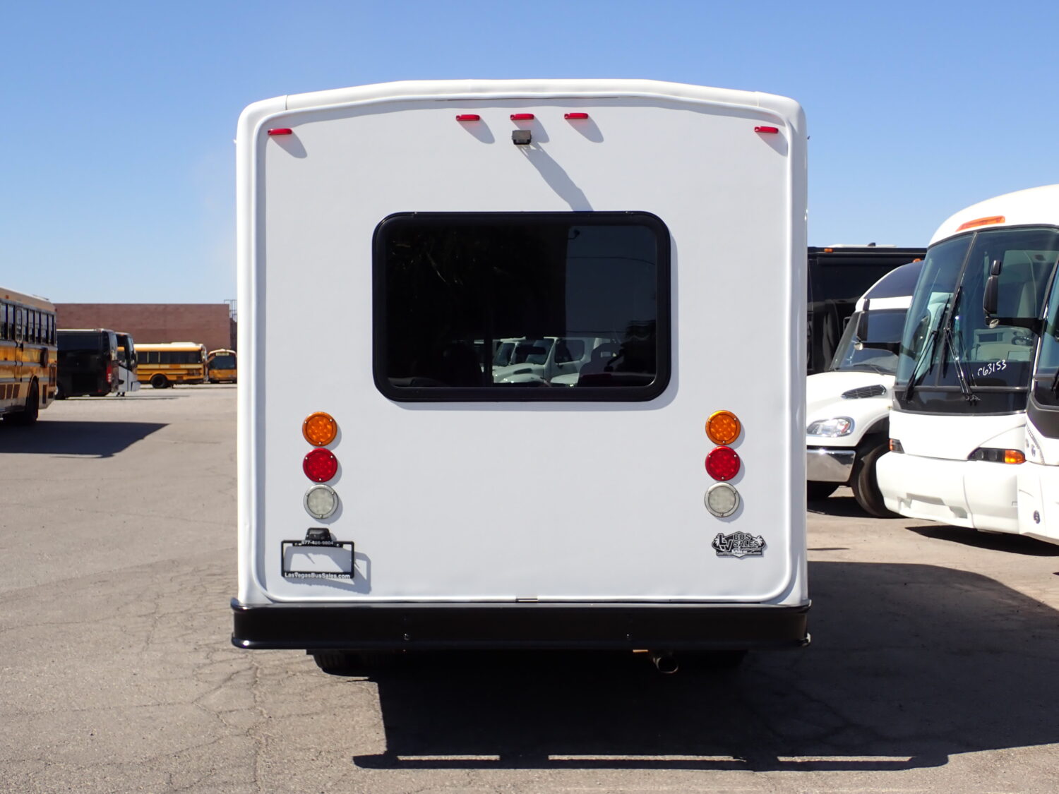 2016 Goshen Lift Equipped Shuttle Bus S24159 - Image 6