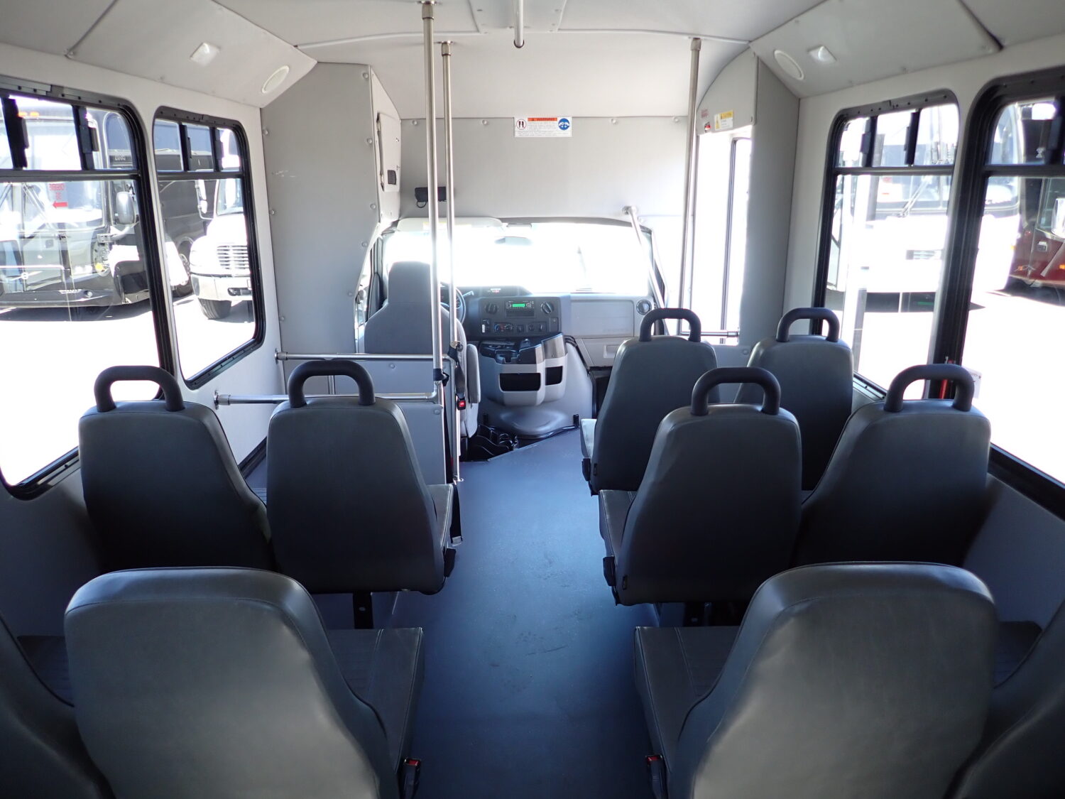2016 Goshen Lift Equipped Shuttle Bus S24159 - Image 13